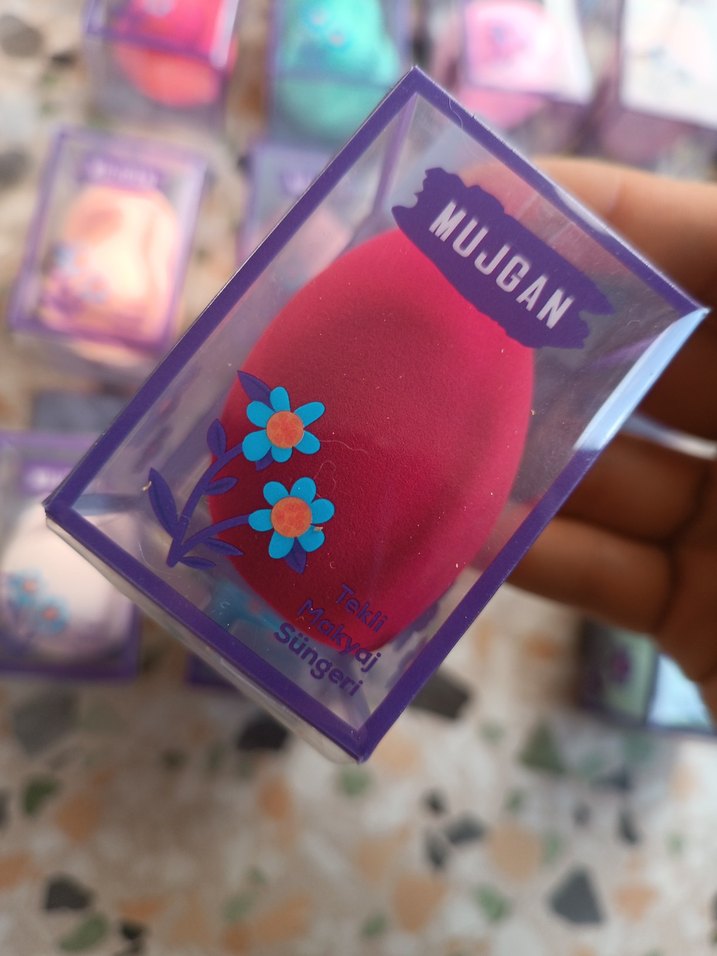 Renkli Makyaj Süngeri Seti - Görsel 3