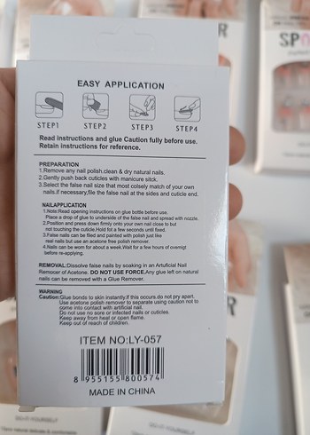 Sponsor Çok Renkli Tırnak Dekorları - Görsel 7