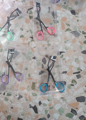 6 adet Renkli Kirpik Kıvırıcı - Görsel 6