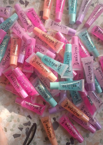 10 adet Pastel Renkli Çoklu Parlak Dudak Parlatıcısı - Görsel 2