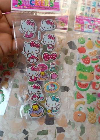 Renkli Çocuk Çıkartmaları Seti - Görsel 4