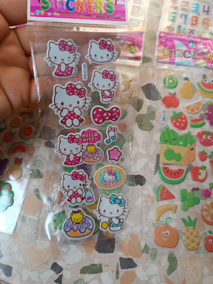 Renkli Çocuk Çıkartmaları Seti - Görsel 4