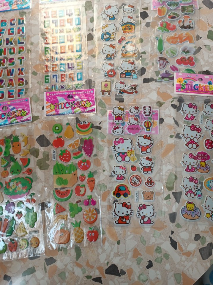 Renkli Çocuk Çıkartmaları Seti - Görsel 3