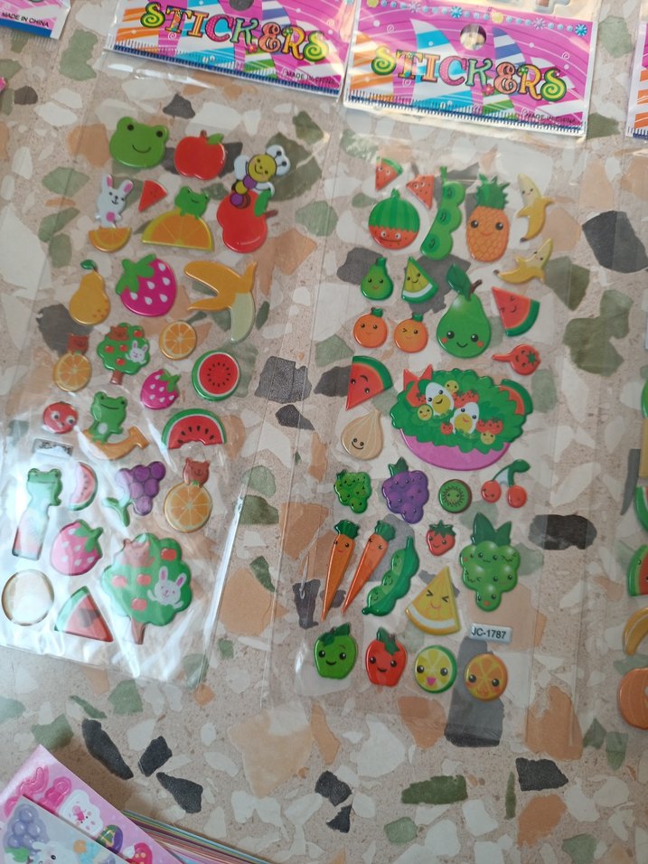 Renkli Çocuk Çıkartmaları Seti - Görsel 5