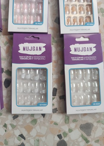 Mujgan Renkli Tak & Çıkar Tırnak Süslemeleri - Görsel 3
