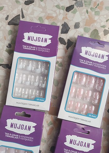 Mujgan Renkli Tak & Çıkar Tırnak Süslemeleri - Görsel 5
