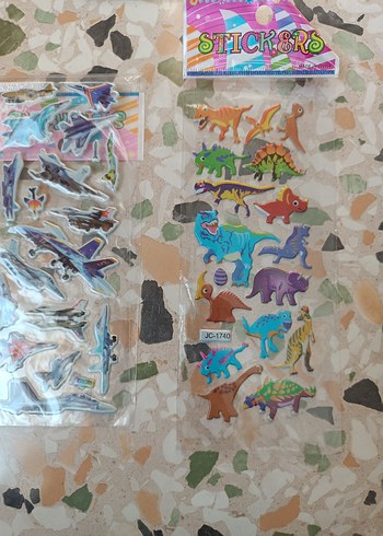 Renkli Çocuk Sticker Seti - Görsel 5