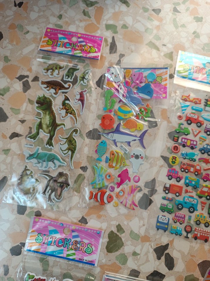 Renkli Çocuk Sticker Seti - Görsel 3