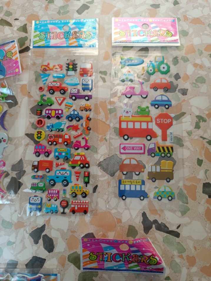 Renkli Çocuk Sticker Seti - Görsel 2