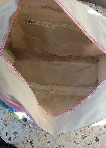 Pastel Renkli Çok Bölmeli el valizi - Görsel 5