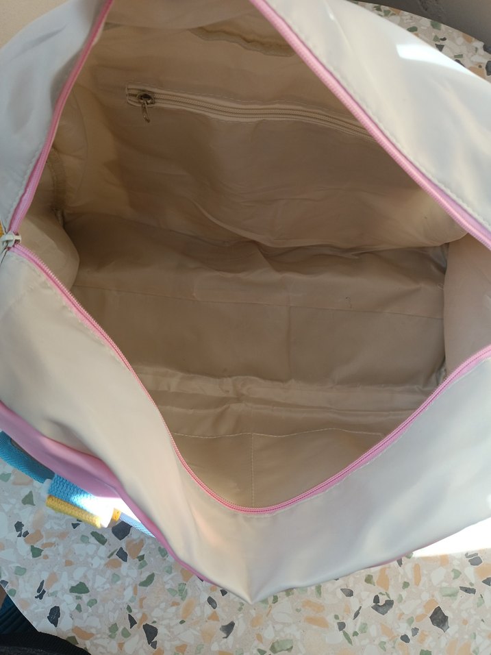 Pastel Renkli Çok Bölmeli el valizi - Görsel 5