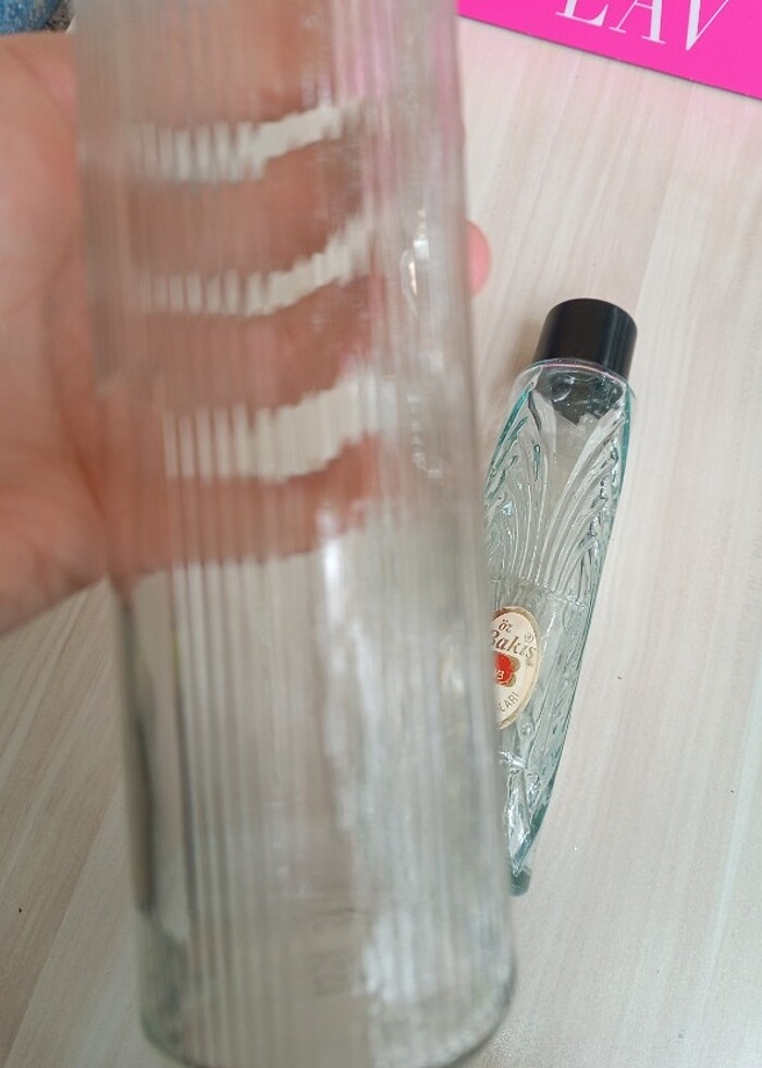 Cam kolonya şişesi  - Görsel 4