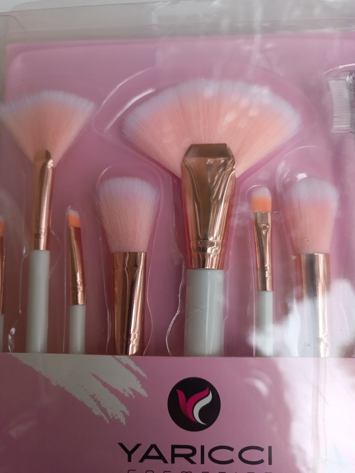 YARICCI Pembe Makyaj Fırça Seti - Görsel 2