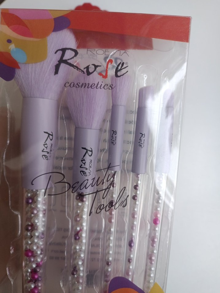 5 Parça Pastel Renkli Makyaj Fırça Seti - Görsel 3