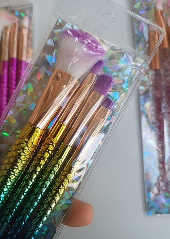 4 lü makyaj fırçası seti - Görsel 5