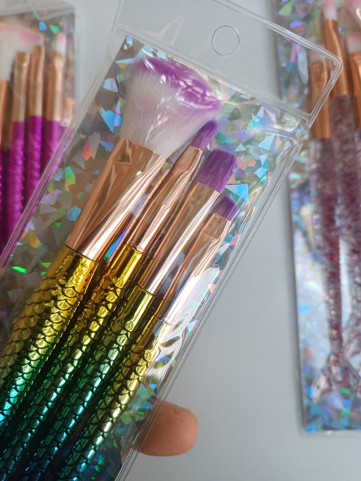 4 lü makyaj fırçası seti - Görsel 5