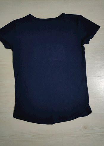 GAP Baskılı Koyu Lacivert t-shirt - Görsel 5