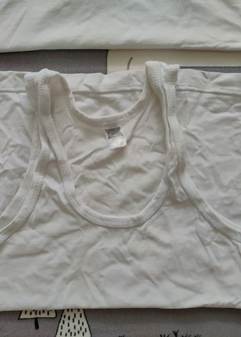 Beyaz Erkek Çocuk Atlet 6'lı Paket - Görsel 5