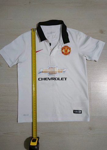 Erkek Beyaz Kısa Kollu Manchester United Forma - Görsel 2