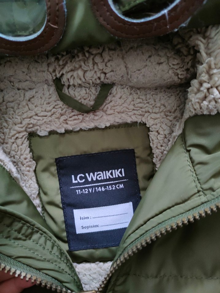 LC Waikiki Kapüşonlu Kamuflaj Desenli Erkek Çocuk Mont - Görsel 2