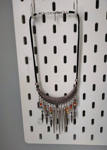 Renkli Boncuklu Bohem Uzun Kolye - Görsel 10