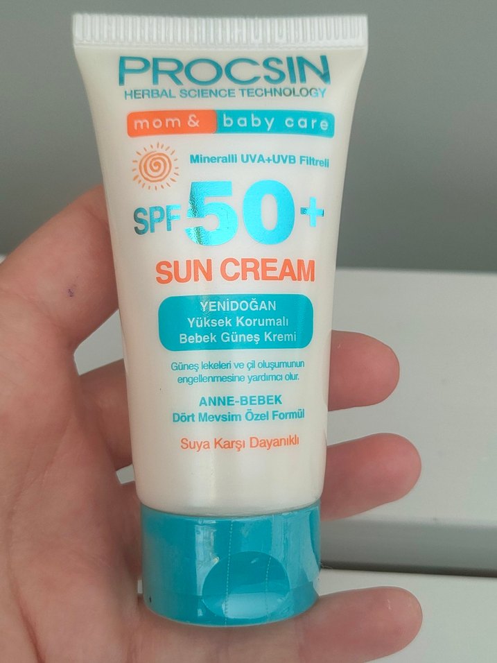 Procsin Mom & Baby Care SPF 50+ Güneş Kremi - Görsel 3