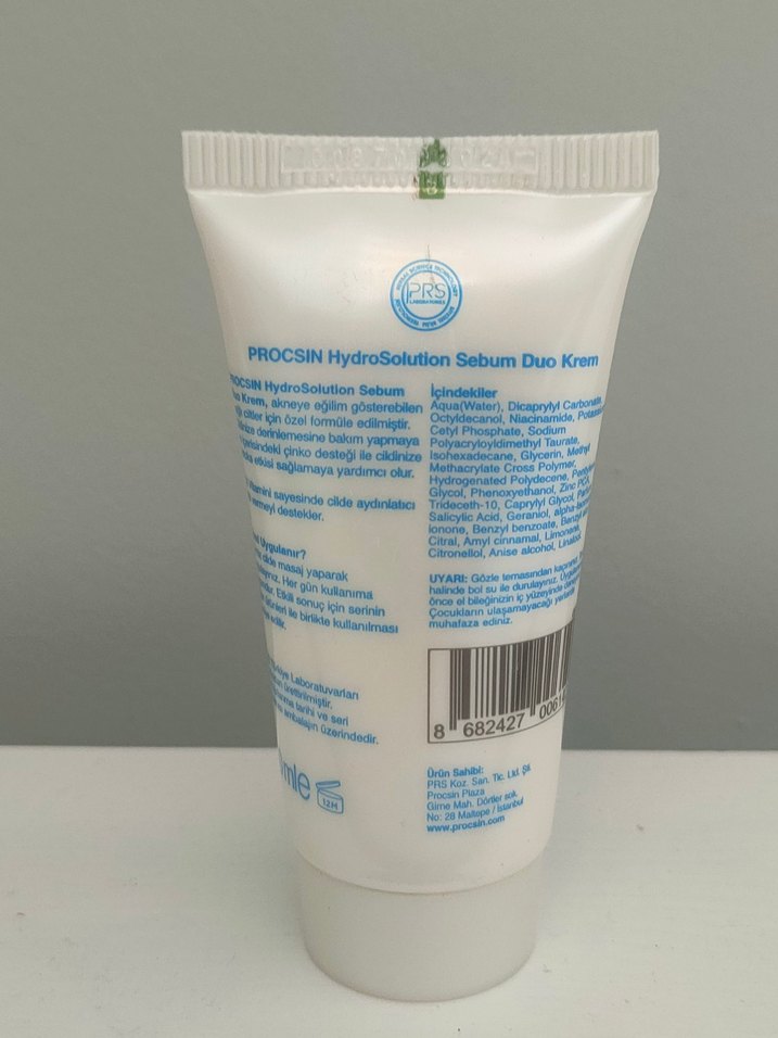 HydroSolution Sebum Duo Yüz Nemlendirici Krem - Görsel 2