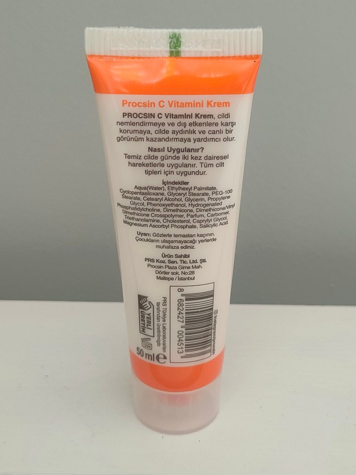 Procsin C Vitaminli Aydınlatıcı Krem - Görsel 2