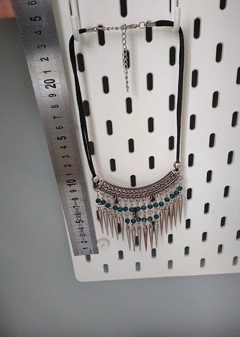 Bohem Mini Boncuklu Turkuaz Kadın Kolye - Görsel 7