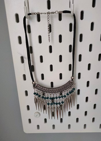 Bohem Mini Boncuklu Turkuaz Kadın Kolye - Görsel 6