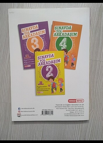 Sınavda yol arkadaşım 2. Sınıf kırmızı beyaz yayınları - Görsel 2