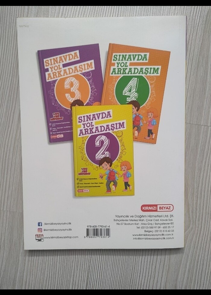 Sınavda yol arkadaşım 2. Sınıf kırmızı beyaz yayınları  - Görsel 2