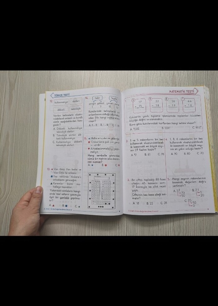 Sınavda yol arkadaşım 2. Sınıf kırmızı beyaz yayınları  - Görsel 3