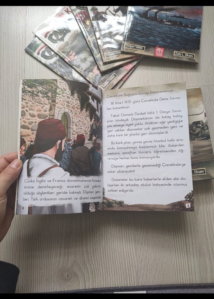 Son kale Çanakkale kitap seti - Görsel 5