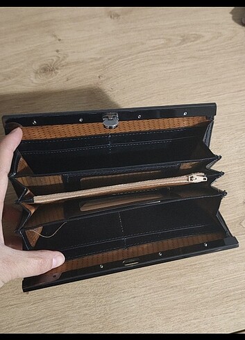Kadın siyah cüzdan - Görsel 4