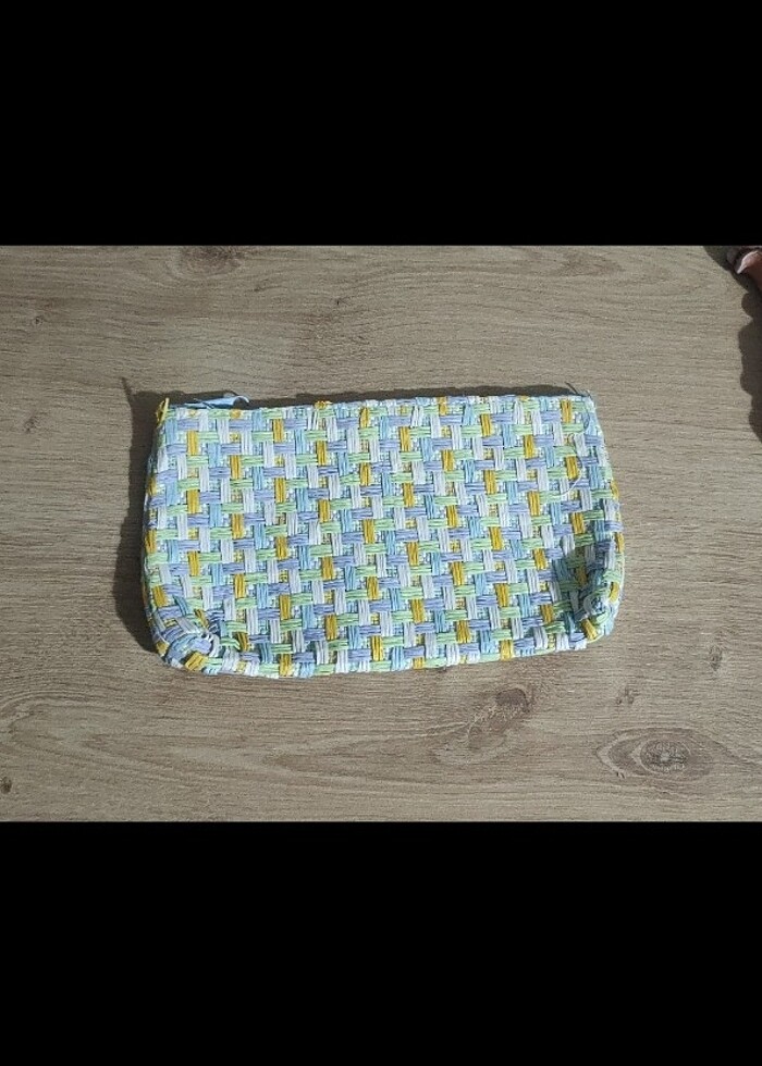 Kadın hasır cüzdan çanta  - Görsel 2