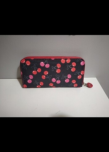 Meyve desenli kadın el çantası veya cüzdan - Görsel 2