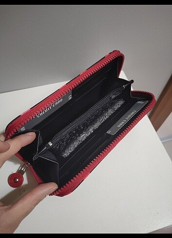 Meyve desenli kadın el çantası veya cüzdan - Görsel 6