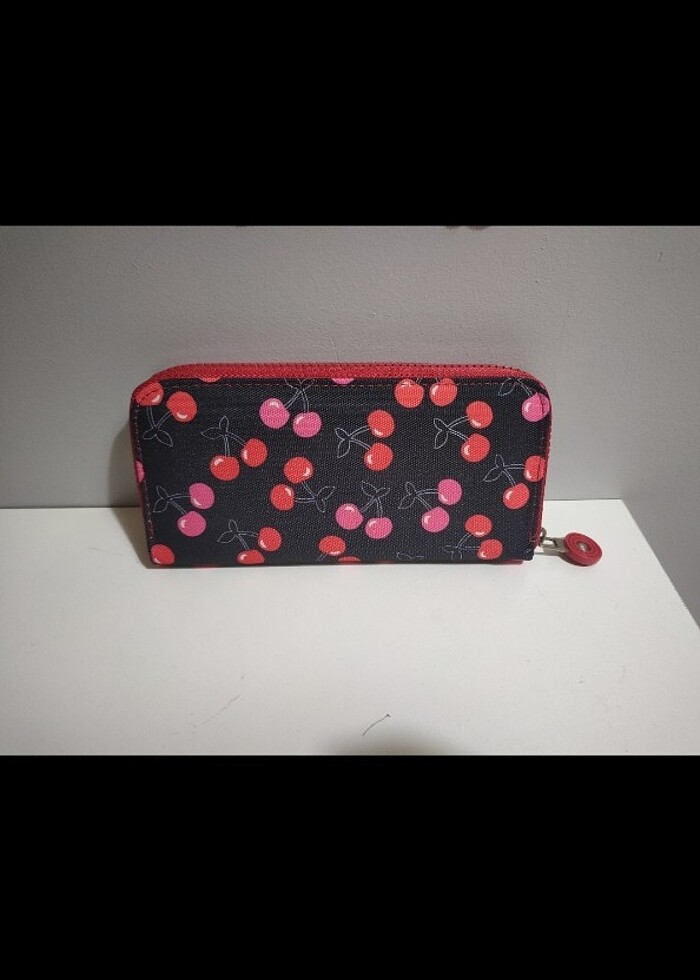 Meyve desenli kadın el çantası veya cüzdan - Görsel 2