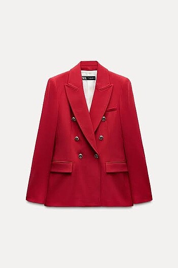 Zara ZARA KRUVAZE VÜCUDA OTURAN BLAZER