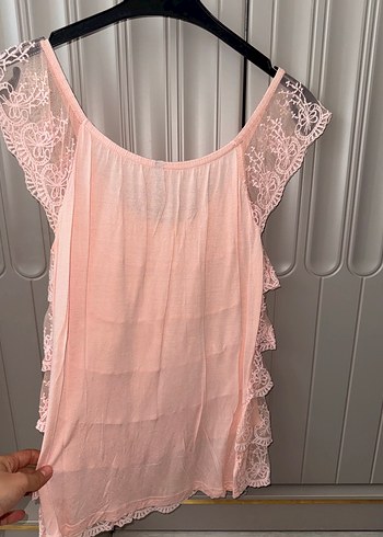 Stradivarius Pembe bluz