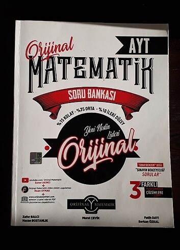 Orijinal Ayt Matematik 