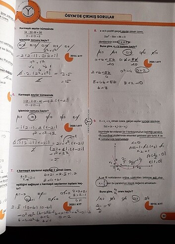  Beden Orijinal Ayt Matematik 