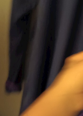 Uzun Mor Kadın dış giyim - Görsel 5