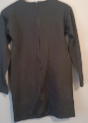 Fermuarlı Çok Renkli Baskılı Sokak Stili Kedi Elbisesi 10 11 yaş - Görsel 6