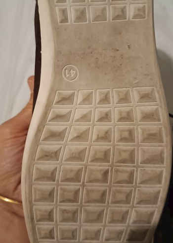 Kahverengi Erkek Spor Ayakkabı Bağcıkları - Görsel 4