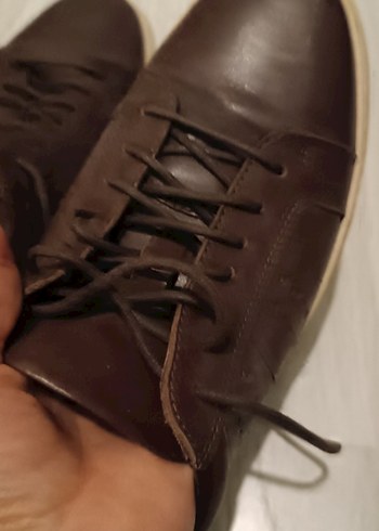 Kahverengi Erkek Spor Ayakkabı Bağcıkları - Görsel 8