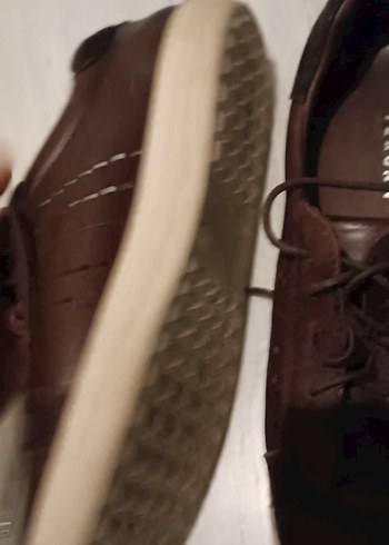 Kahverengi Erkek Spor Ayakkabı Bağcıkları - Görsel 3