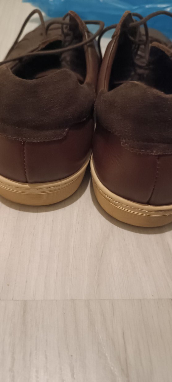 Kahverengi Erkek Spor Ayakkabı Bağcıkları - Görsel 5