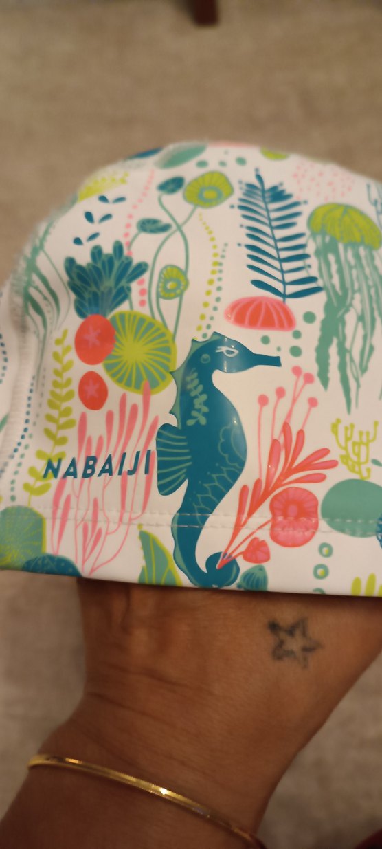 Renkli Desenli Çocuk silikon bone - Görsel 2